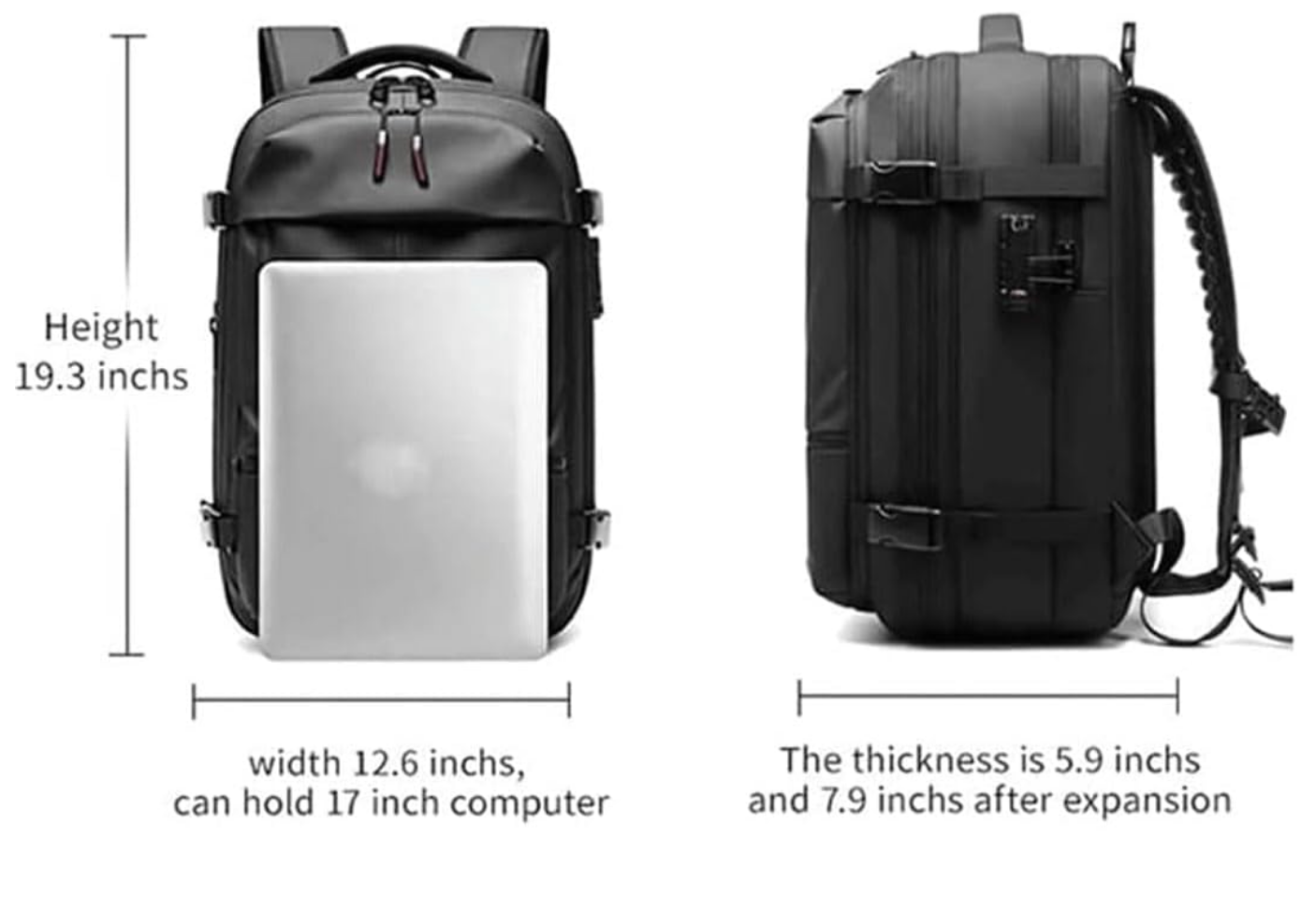 Luux Bags: Vacuum Compression Backpack