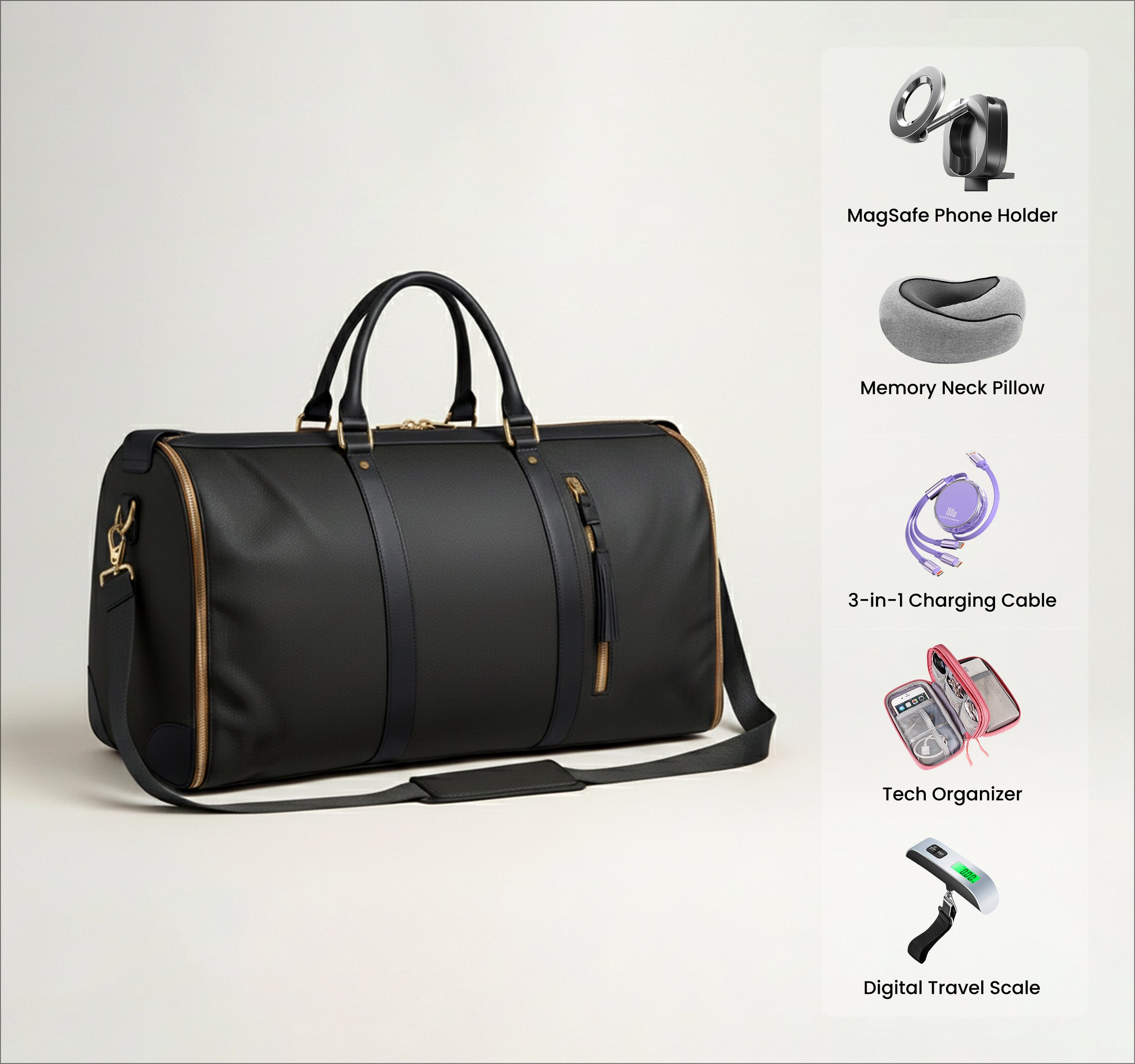 Luux Bag Original: Classic Edition + 5 Free Travel Essentials