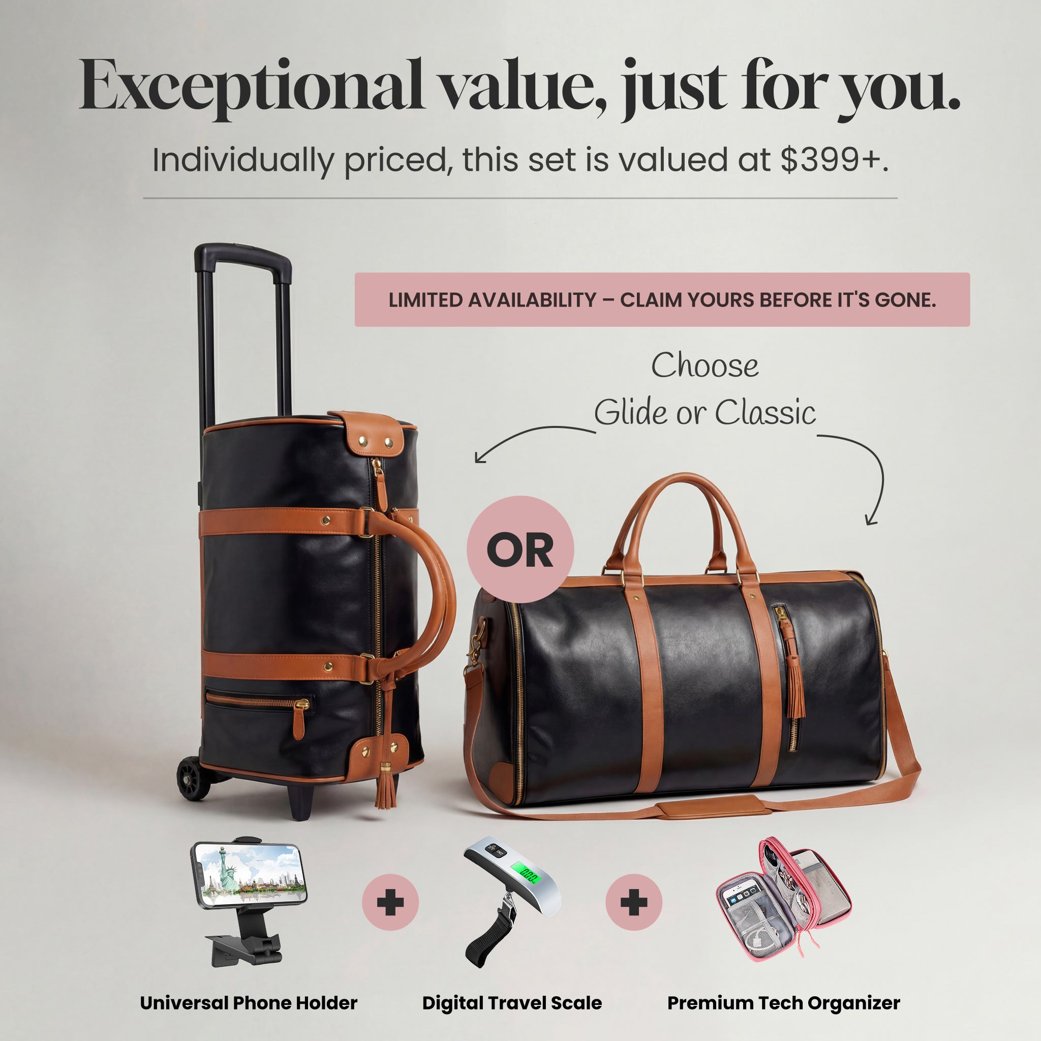 Luux Bags Celebrates You — International Women's Day Bundle