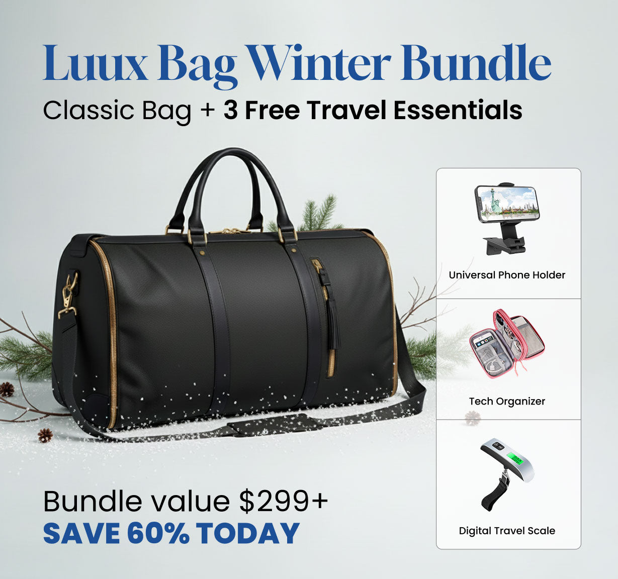 Luux Bag Original: Classic Edition Winter Bundle